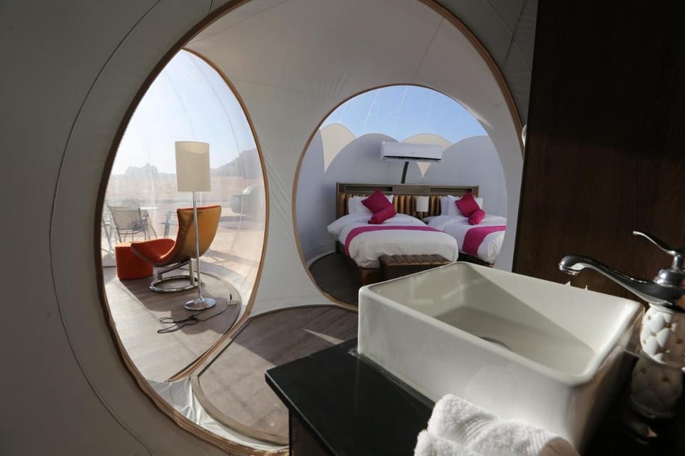 Wadi Rum Bubble Luxotel Luxury tent in Africa