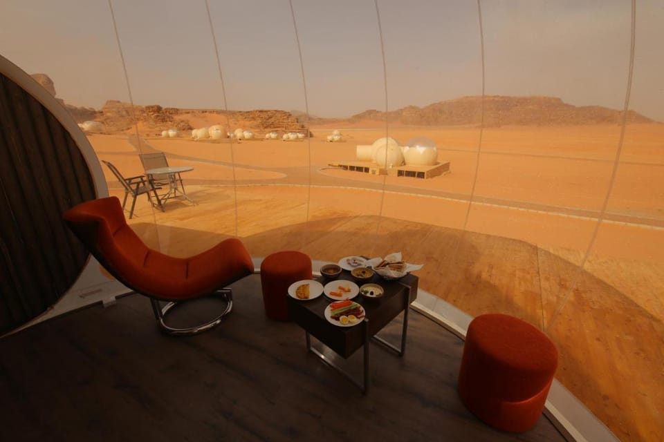 Wadi Rum Bubble Luxotel Luxury tent in Africa