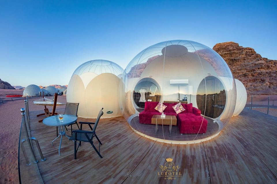 Wadi Rum Bubble Luxotel Luxury tent in Africa