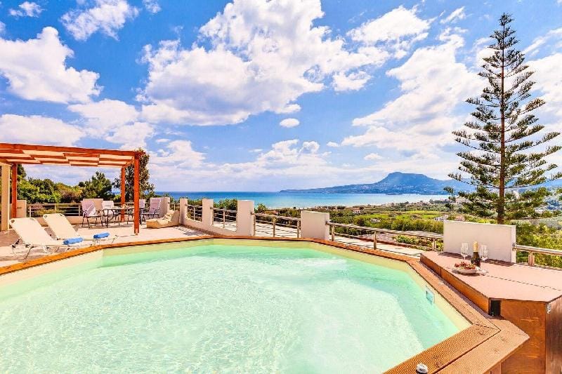 Villa Di Creta Heated Pool Villa in Crete