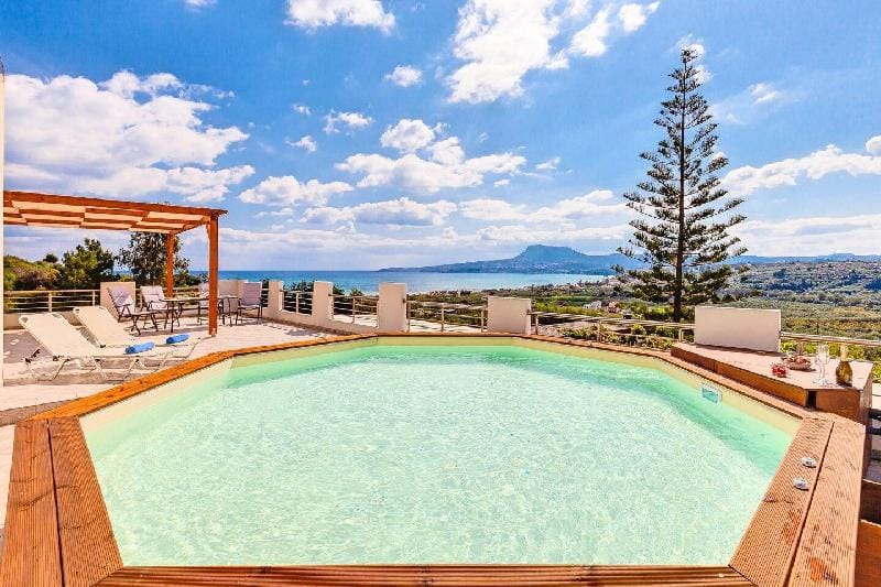 Villa Di Creta Heated Pool Villa in Crete