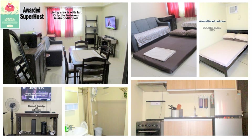 Manila 1-br condo with city view Apartment in Manila City
