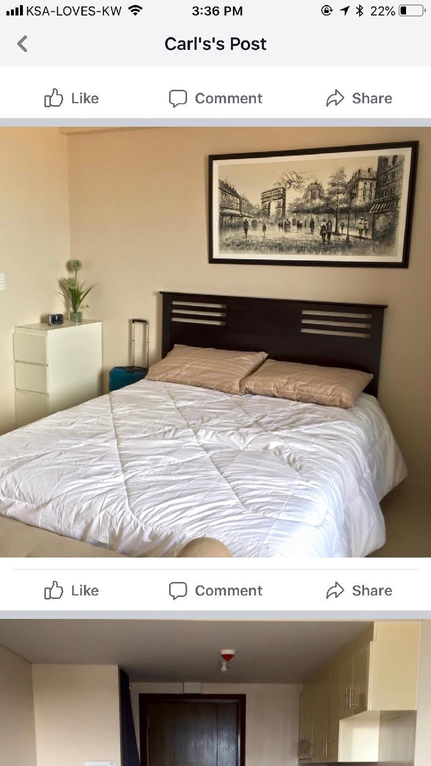 A place to stay near the airport w/ amazing view. Apartment in Pasay
