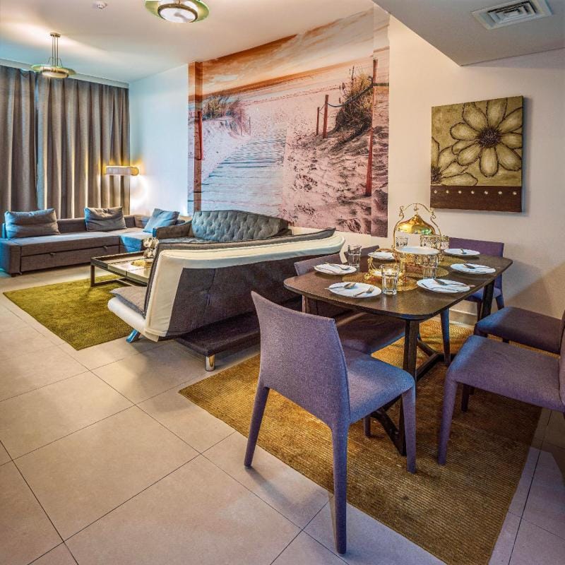 Sea & Burj Al Arab 2BR View - Hilliana Tower Apartment in Dubai