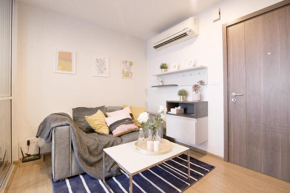NearBTS  Quiet Condo  Pool+Gym-bk17 Apartment in Bangkok