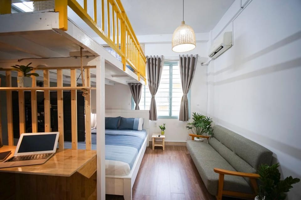 Co Fi Retro - Quiet & Safe apt @ Ben Thanh market Apartment in Ho Chi Minh City
