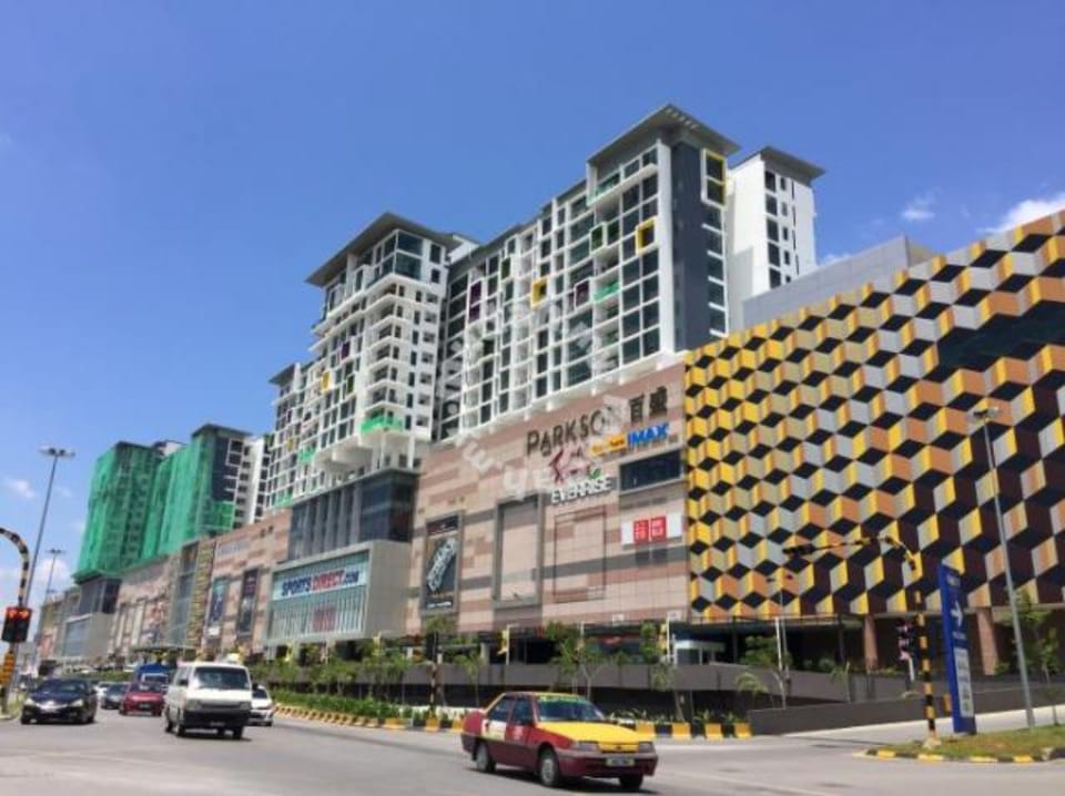 Jazz 1 Vivacity Megamall 2Br 3 Beds Best City View Apartment in Kuching