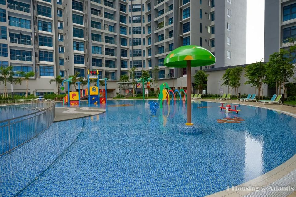 Atlantis Deluxe 3BR Malacca City A3809 I Housing  Apartment in Malacca