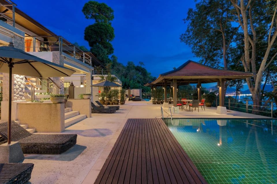 Grand Ocean View 5BR Villa Kalim 5 w/ Pool, Patong Villa in Patong