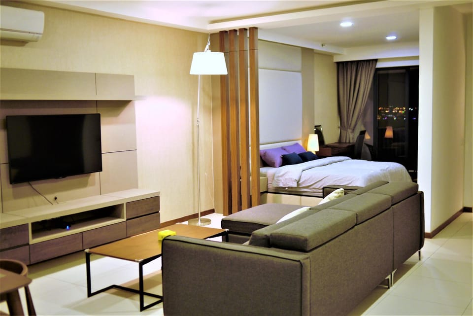Romantic Seaview Studio with Balcony Apartment in Tanjung Bungah