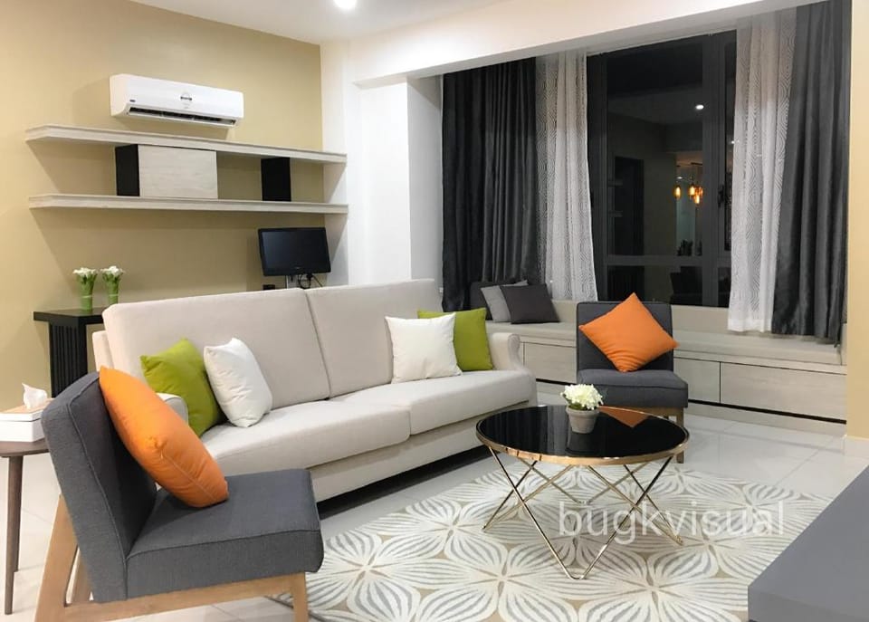 Luxury Seaview 3BR Family Suite for 8P w/ Bathtub Apartment in Penang