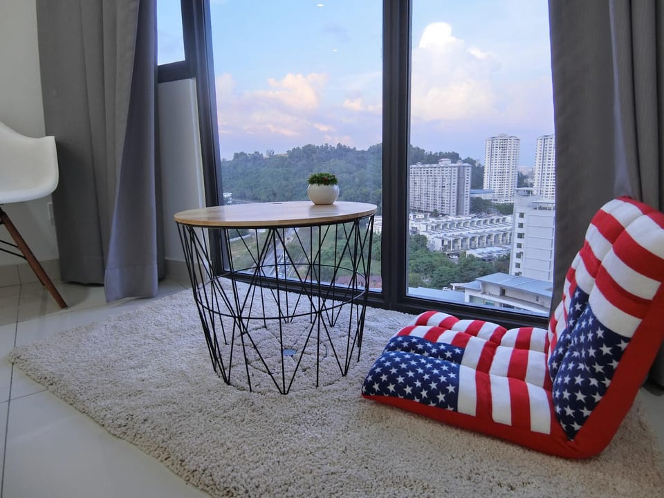 Sunset View - Arte S 500mps WIFI near USM Gelugor Apartment in Penang