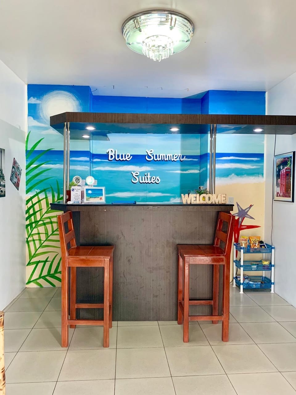 Blue Summer Suites & Restaurant - Deluxe Room Apartment in Central Visayas