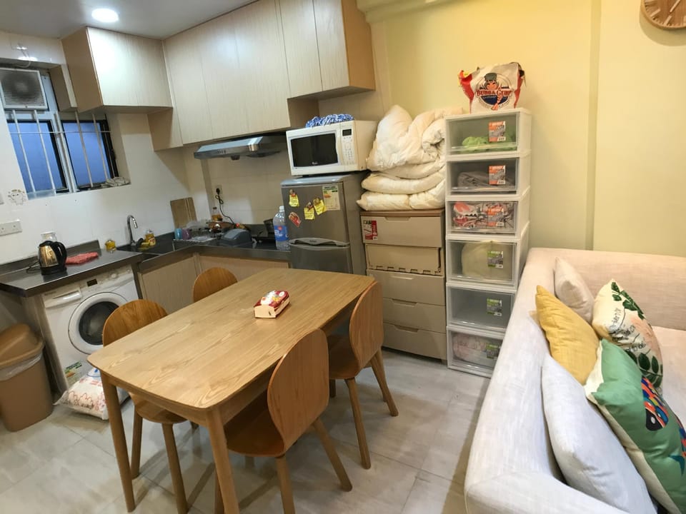 Hong Kong, Warm Apartment 3 rooms 2 wc 1-7 ppls Apartment in Hong Kong