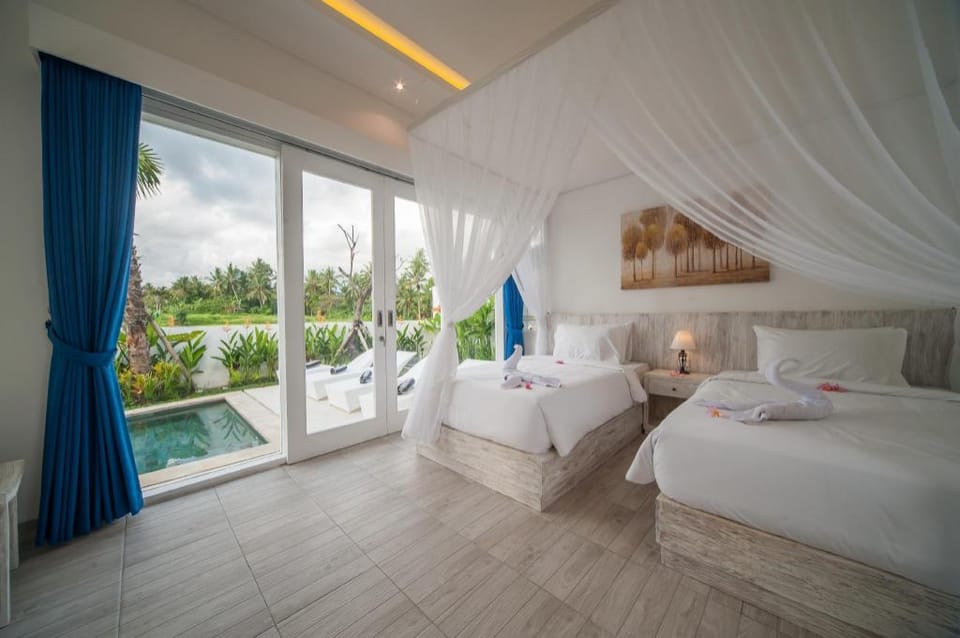 Villa Tirta Padi 3 BR with ricefield view Villa in Ubud