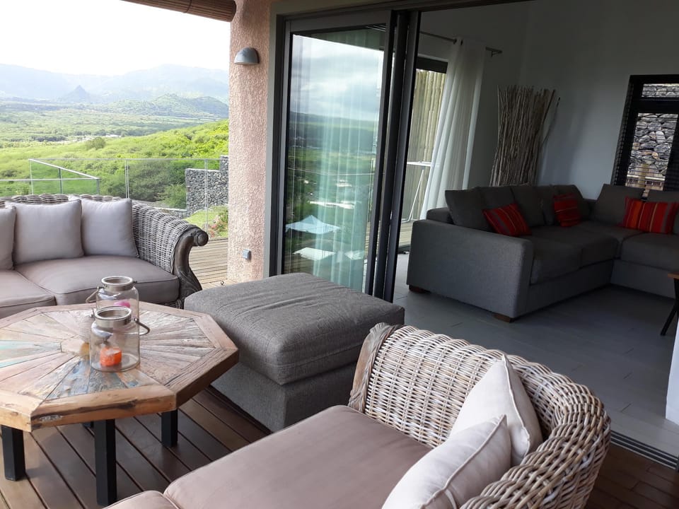 Tamarin Top of the World Private Pool & Sea View Villa in Rivière Noire District, Mauritius
