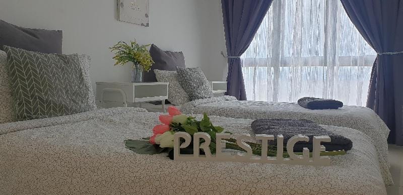Prestige Sky 3BR (B10-1) | Balcony | Astro & WIFI Apartment in Malaysia