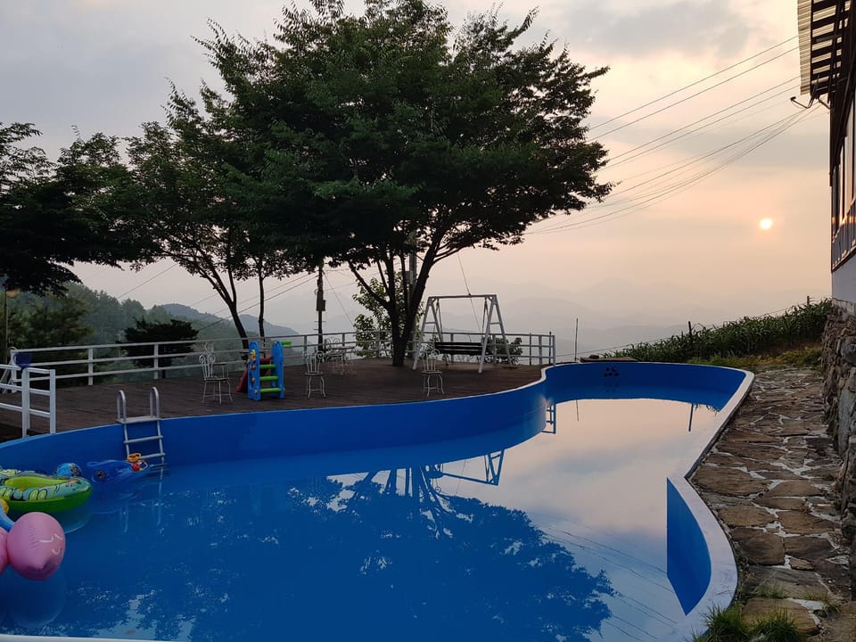 Danyang Mountain Pension Villa in South Korea