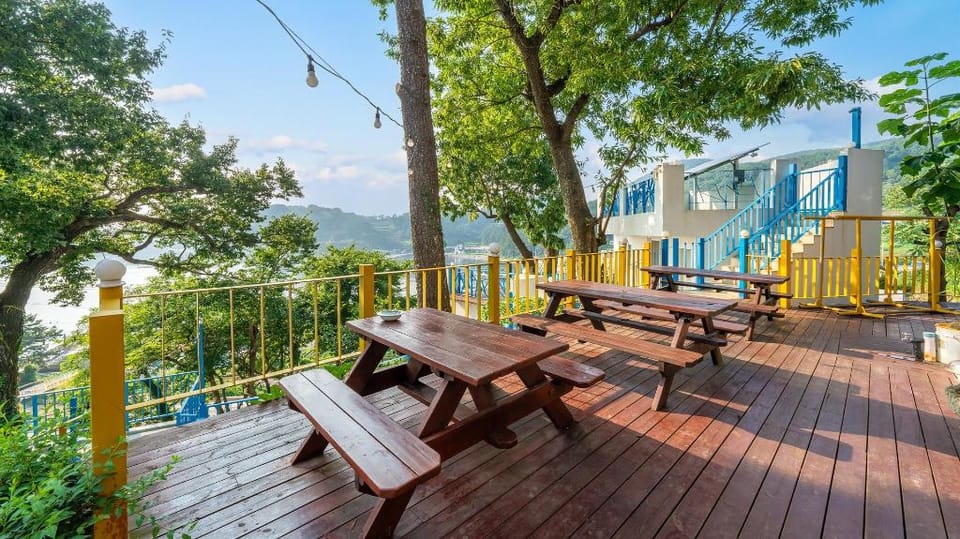 Tongyoung Blue House Spa Pension Bed and Breakfast in South Korea