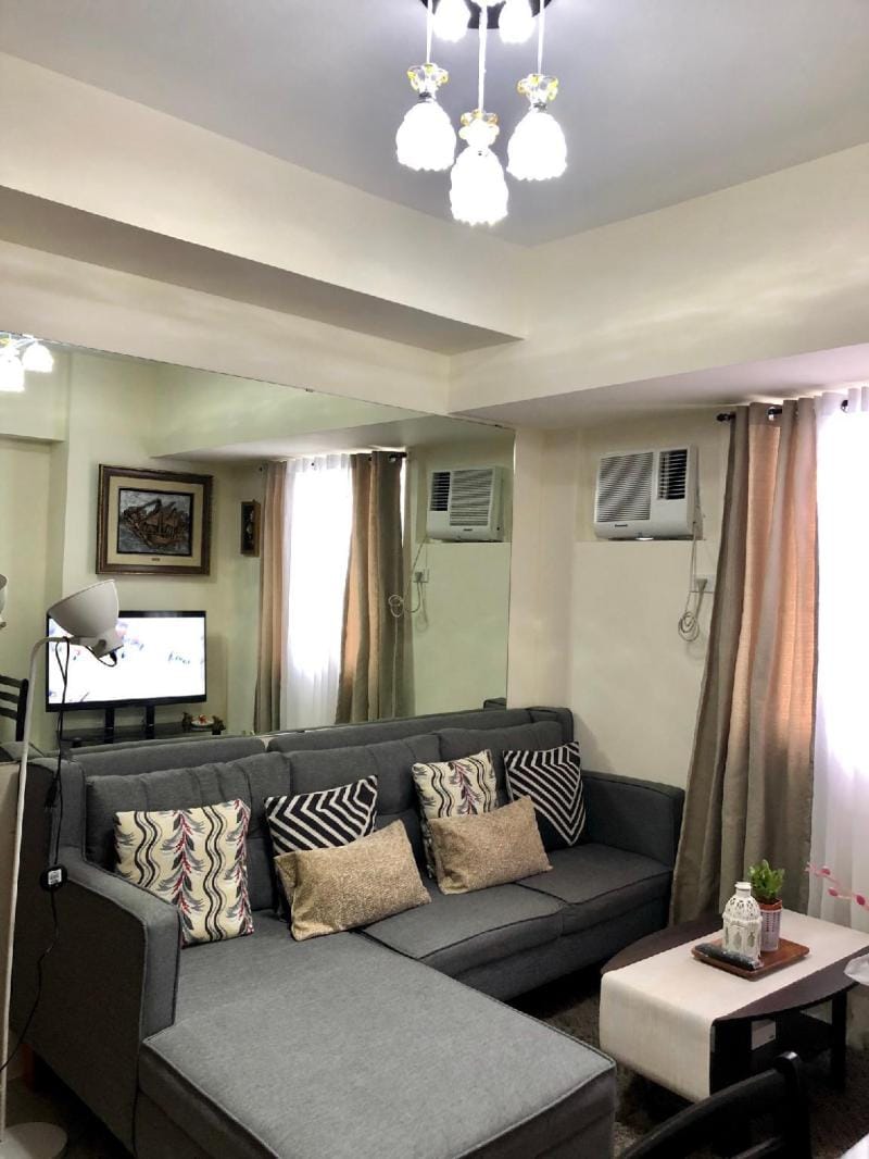 1BR  Apart  Netflix wifi&Pool @ Amaia skies T2 Apartment in Pasig
