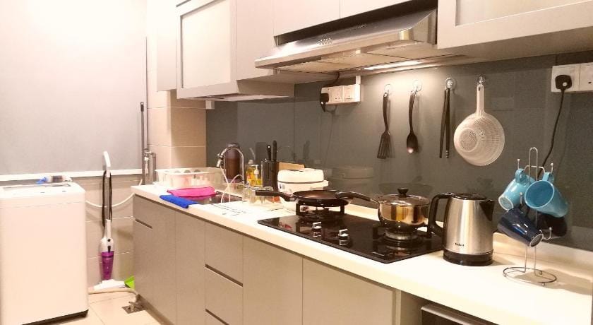 FREE WiFi 2BR near Jusco Aeon Ikea Waterpark Tesco Apartment in Johor Bahru