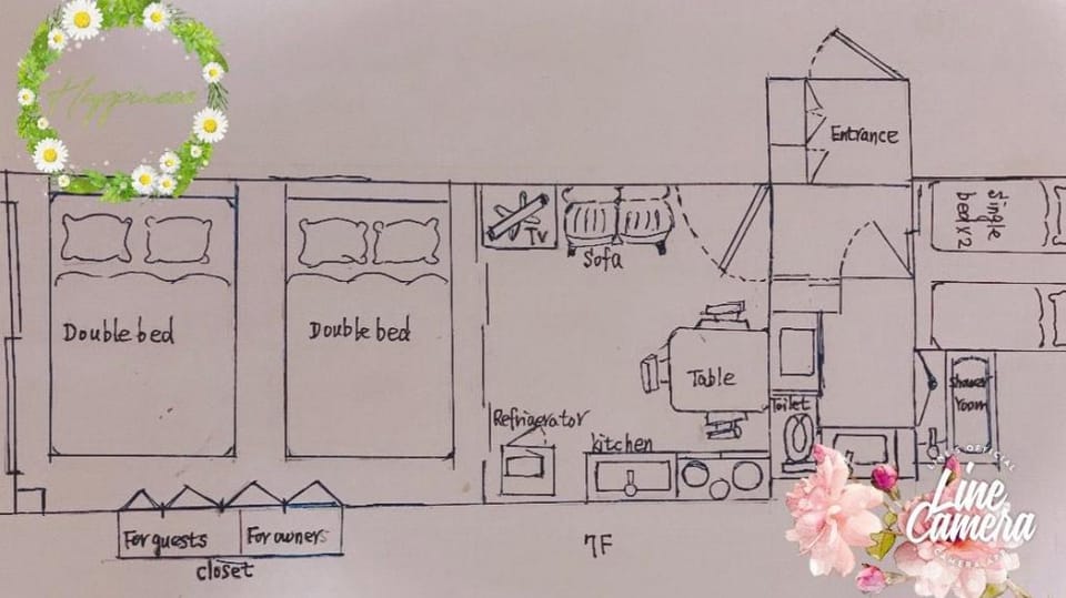 Free Fixed Wi-Fi, Ikebukuro, Luxury room 702/2LDK Apartment in Shinjuku