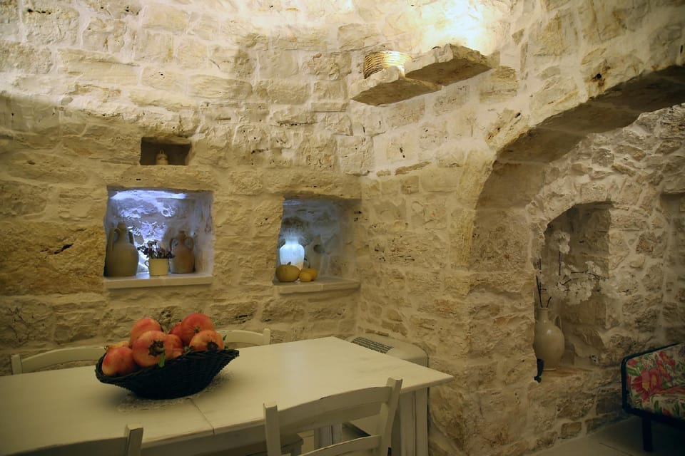 Trullo Madia with shared jacuzzi  Vacation rental in Province of Taranto