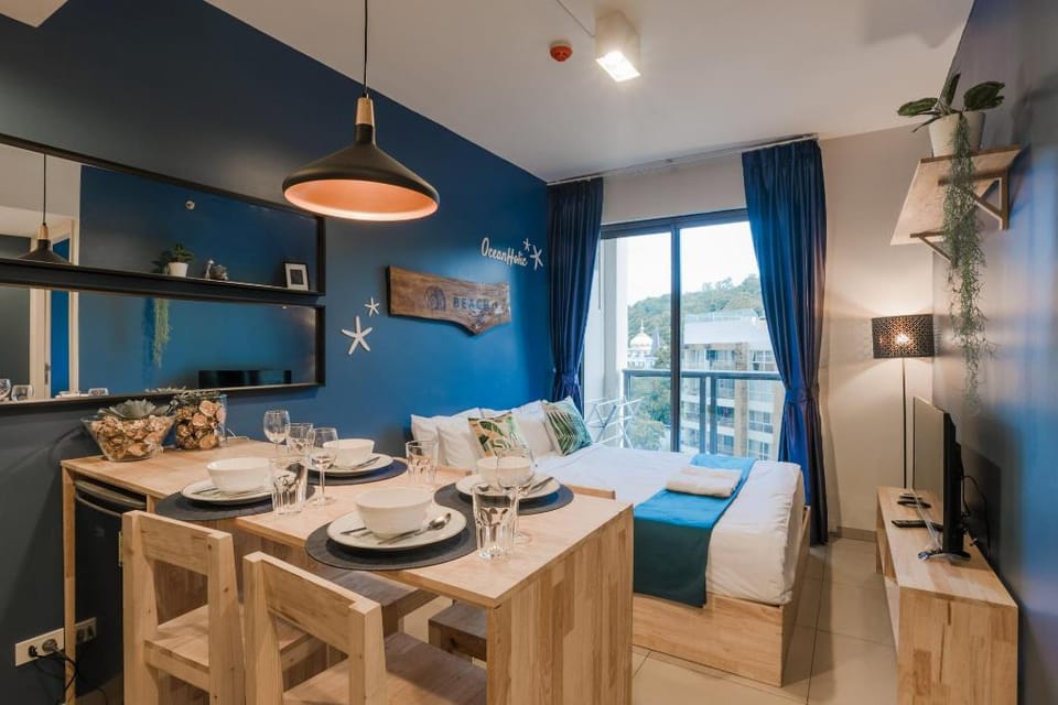 Great Pool 15F South Pattaya 10 min Walking St Apartment in Pattaya City