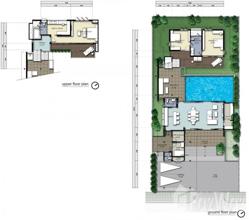 Luxury 3BR Private Pool Villa – Beach Access Villa in Pattaya City