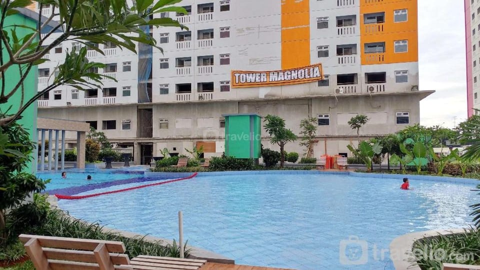 Tranquil 2BR @ Green Pramuka Apartment By Travelio Apartment in Jakarta