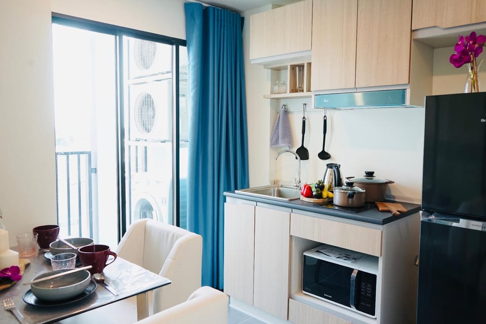 5 The Niche Mono Near On Nut BTS Station Apartment in Bangkok