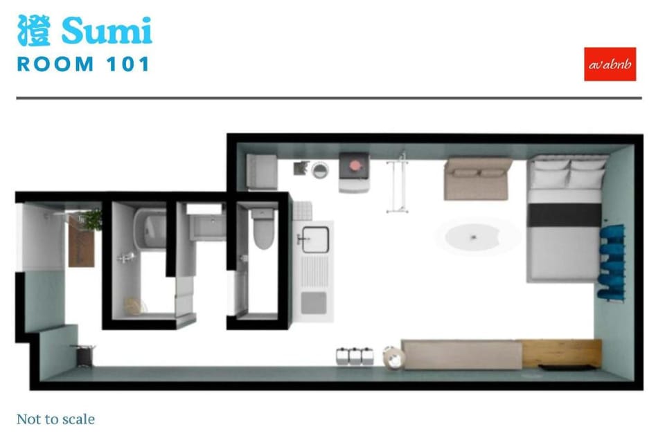 Close to Shin-Imamiya Stn, 2 ppl, perfect for tour Apartment in Osaka