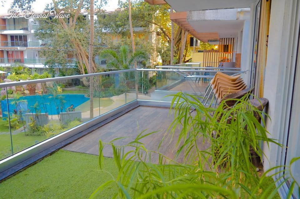 Aarju Luxurious Wave Apartment in Calangute