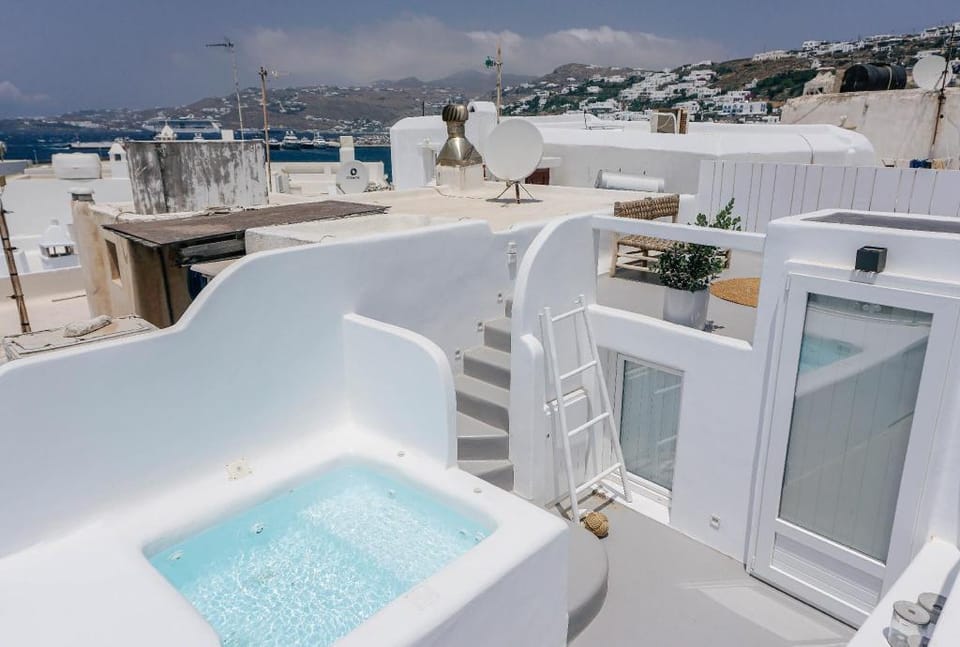 Roofs of Chora, Town House with Rooftop Pool Villa in Mykonos