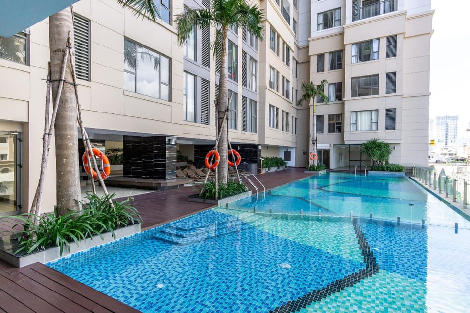 Feliz Saigon - Studio for group - Free pool&gym Apartment in Ho Chi Minh City