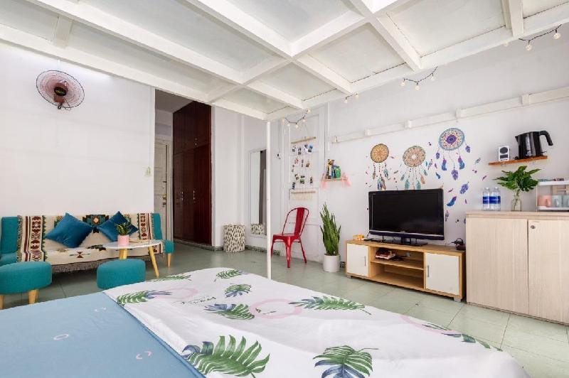 Spacious Loft Apt 4++ppl in CBD 4mins to Bui Vien Apartment in Ho Chi Minh City