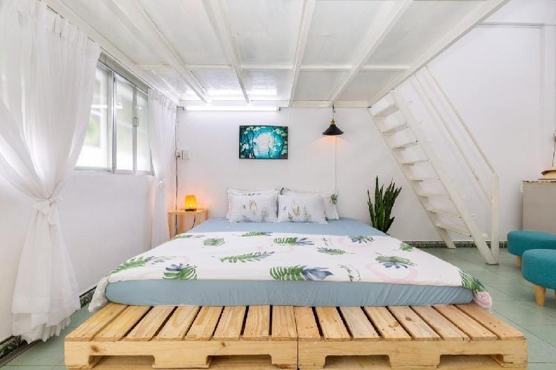 Spacious Loft Apt 4++ppl in CBD 4mins to Bui Vien Apartment in Ho Chi Minh City