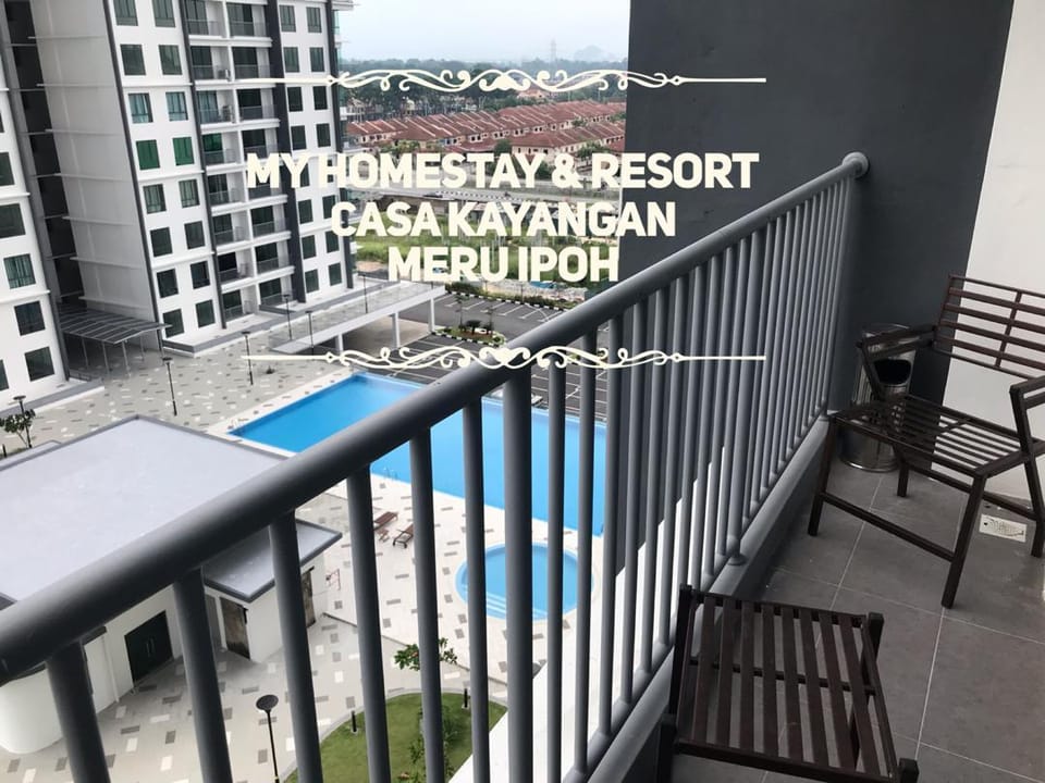 Nice Pool and Hill View best for Relaxing Apartment in Ipoh