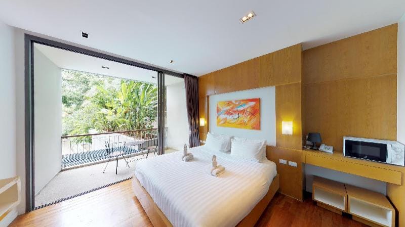Studio Apartment Mountain View Near Beach - D11 Apartment in Kamala