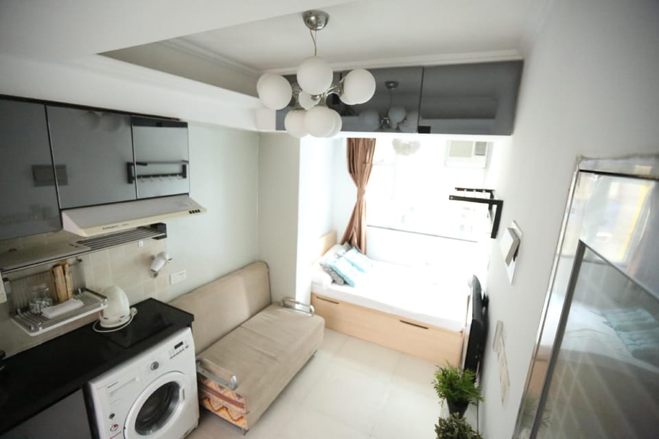 S340B - Mini Lovely Room w/t open area w/t kitchen Apartment in Hong Kong