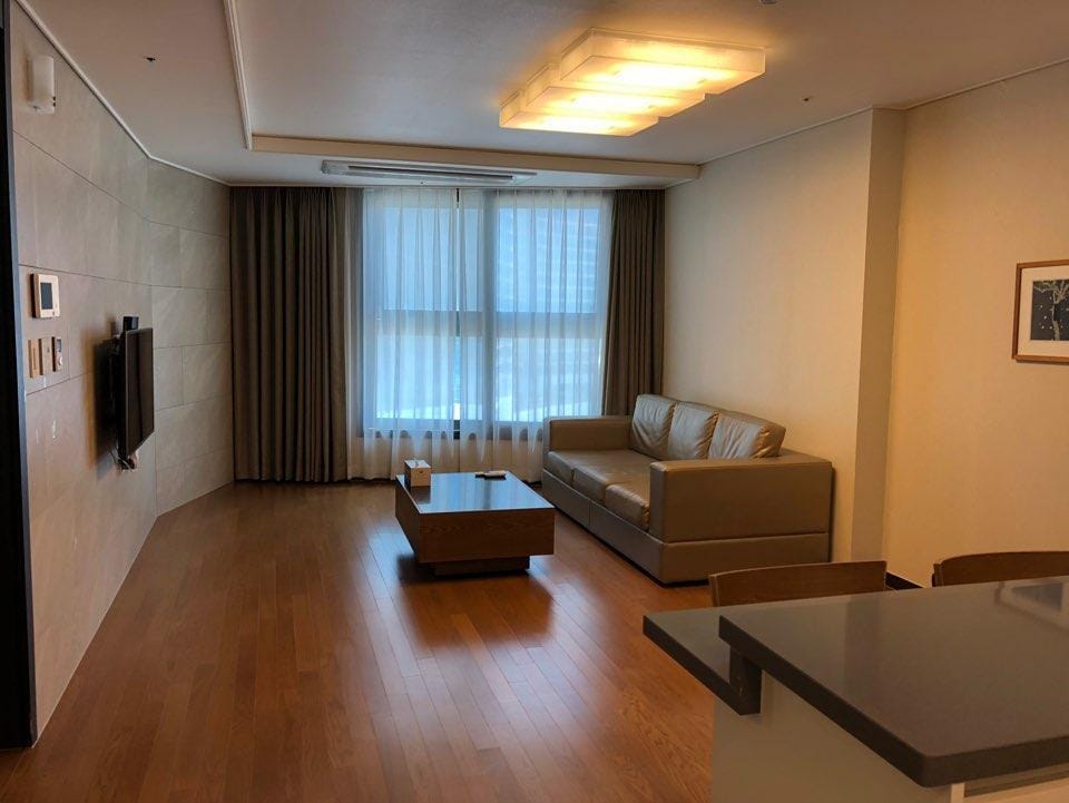 Haeundae beach apartment for family, couple.  Vacation rental in Busan
