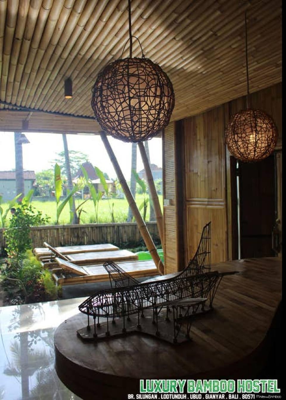 Hidden gem, 1 BR & Bamboo workshop Apartment in Sukawati