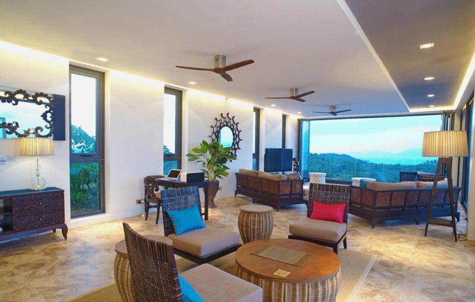 Villa 6BR Sea Blue SDV080D - 5 star with staff Villa in Ko Samui
