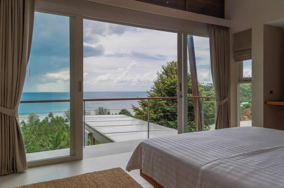 FLEX . SABAI 3br - Pool, Panoramic Sea View Villa in Ko Pha-ngan Sub-district