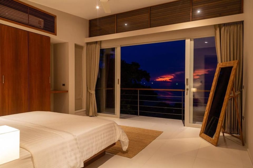 FLEX . SABAI 3br - Pool, Panoramic Sea View Villa in Ko Pha-ngan Sub-district