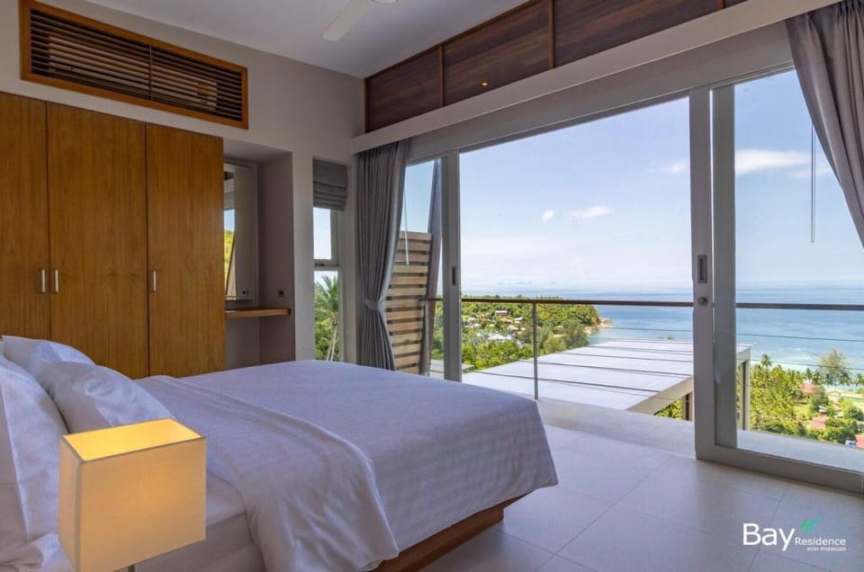 FLEX. MANAO 3br - Pool, Design, Panoramic Sea View Villa in Ko Pha-ngan Sub-district