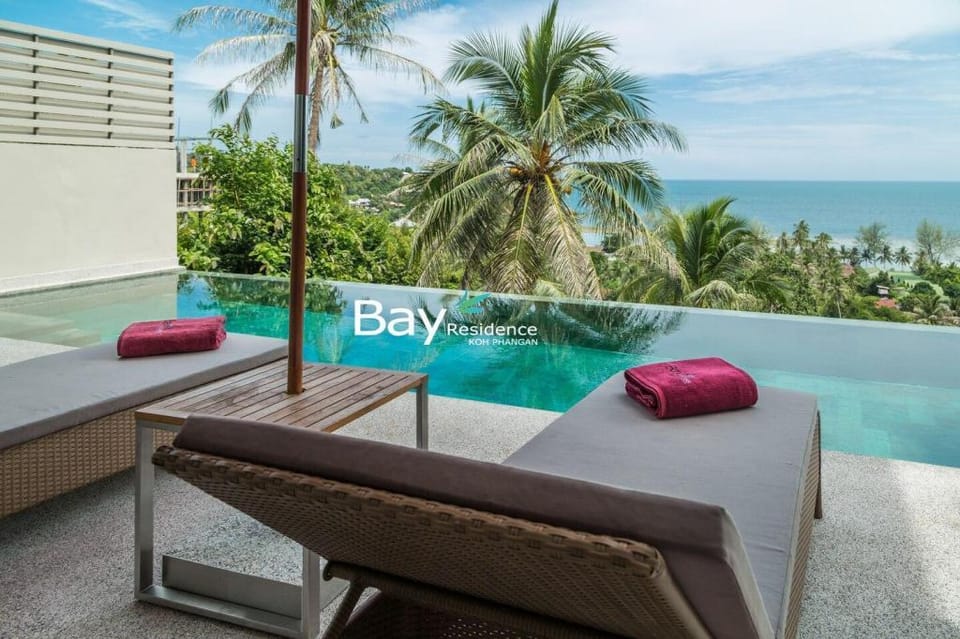 FUN . JEN 3br - Pool, Panoramic Sea View Villa in Ko Pha-ngan Sub-district