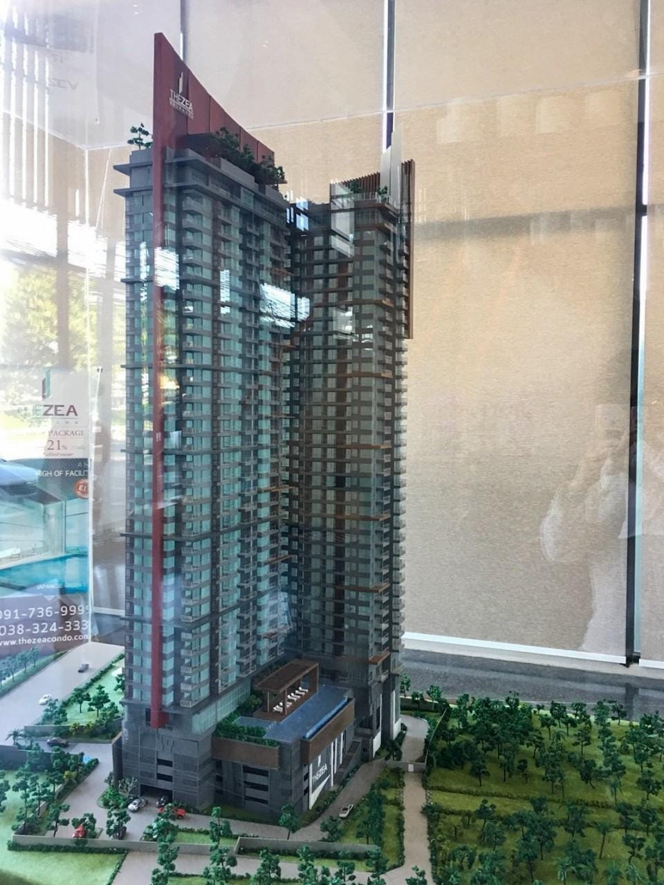 Sea View ,The Zea Sriracha Condo 29th fl. R9/429 Apartment in Chon Buri Changwat