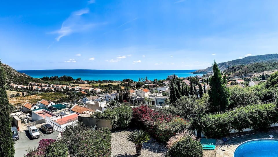 A Santorini Inspired Villa with Panoramic Sea View Villa in Pissouri