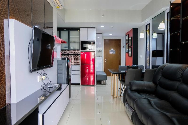 Apt 3BR Pool View at M-Town Residence By Travelio Apartment in West Java